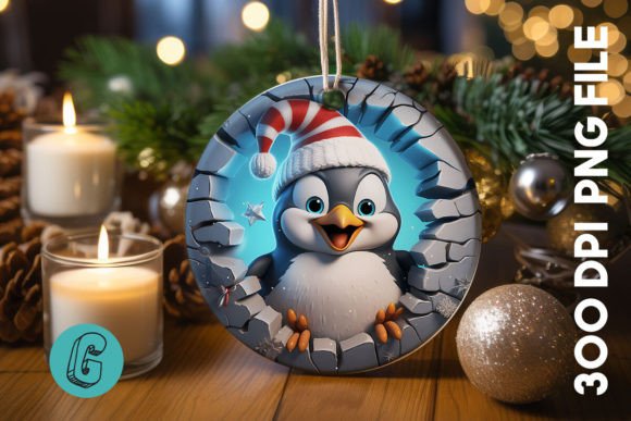 3D Penguin Break Through Ornament 08: A Practical Guide for Creative Implementation