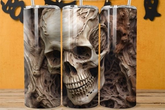 3D Skull Tumbler Wrap: A Practical Evaluation for Sublimation Projects