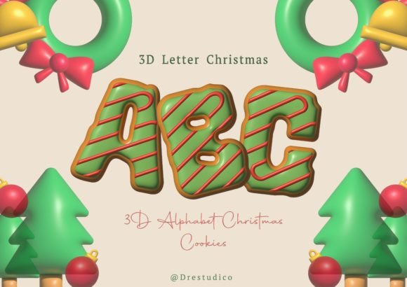 Christmas Cookie 3D Alphabet: A Comprehensive Evaluation
