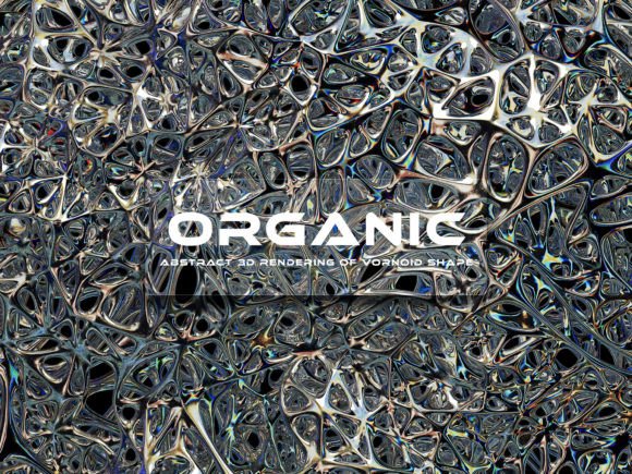 Elevating Visual Identity: The Strategic Impact of 3D Organic Chrome Backgrounds
