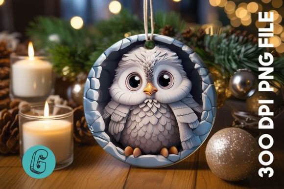 Evaluating 3D Cute Owl Break Through Ornament 06 for Your Creative Workflow