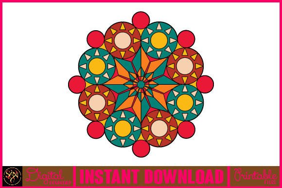 Mandala 3D Layered SVG Cut File 20