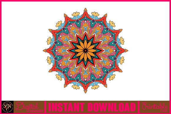 Mandala 3D Layered SVG Cut File-81